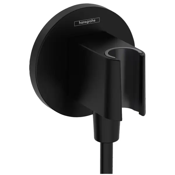 Шлангове приєднання Hansgrohe FixFit Porter S з тримачем, Matt Black (26888670) Шлангове приєднання Hansgrohe FixFit Porter S з тримачем, Matt Black (26888670)