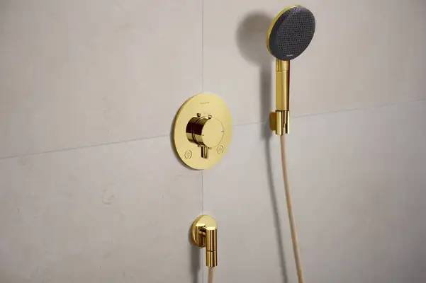 Шлангове приєднання Hansgrohe Fixfit Fine S (колір - поліроване золото)  28882990