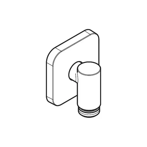 Шлангове приєднання Hansgrohe Fixfit Fine Q (колір - хром) 28884000 Шлангове приєднання Hansgrohe Fixfit Fine Q (колір - хром) 28884000