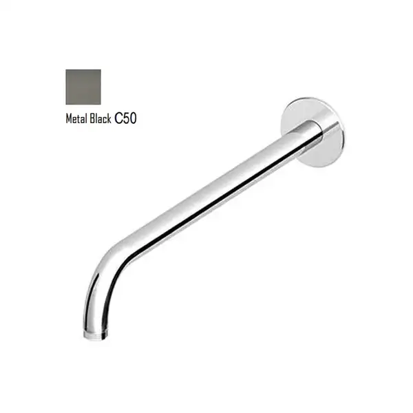 Тримач верхнього душу Zucchetti Pan настінний, Metal Black (Z93027.C50) Тримач верхнього душу Zucchetti Pan настінний, Metal Black (Z93027.C50)