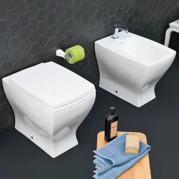 Унітаз підлоговий з кришкою Artceram Jazz, білий глянцевий (JZV002 01; 00 + JZA006 01; 71) (JZV002 01; 00_JZA006 01; 71) Унітаз підлоговий з кришкою Artceram Jazz, білий глянцевий (JZV002 01; 00 + JZA006 01; 71) (JZV002 01; 00_JZA006 01; 71)