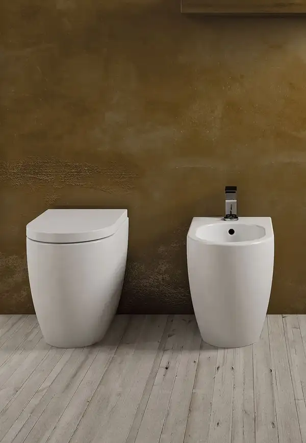Унітаз SMVAS Smile 34x53 підлоговий, злив в підлогу Cielo ІТАЛІЯ