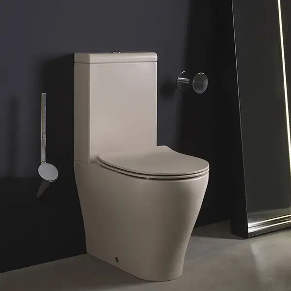 Унітаз-компакт Flaminia APP 58x36 h43 см з системою Goclean, Carbone matt (AP116G) (AP116GCAR)