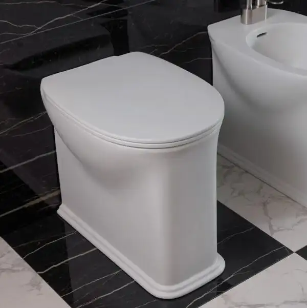 Унітаз підлоговий Flaminia Madre із системою Goclean plus, latte milky white matt (MA117RG) (MA117RGLAT) Унітаз підлоговий Flaminia Madre із системою Goclean plus, latte milky white matt (MA117RG) (MA117RGLAT)