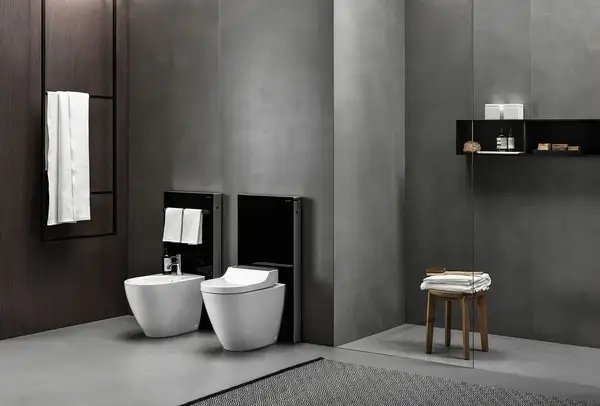 Напольный унитаз-биде Geberit AquaClean Tuma Comfort (стекло чёрное) (146.310.SJ.1) фото 2 Aquada.com.ua Напольный унитаз-биде Geberit AquaClean Tuma Comfort (стекло чёрное) (146.310.SJ.1) фото 2 Aquada.com.ua