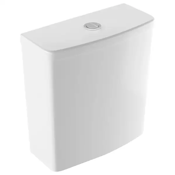 Унитаз-компакт Rimfree (безободковий) Geberit Selnova, с горизонтальным выпуском (без сиденья и бачка) (500.152.01.1+500.266.01.1+500.336.01.1)