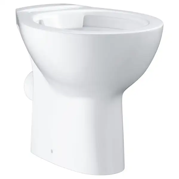 Унітаз для підлоги Grohe Bau Ceramic безободковий, альпійський білий (39430000)