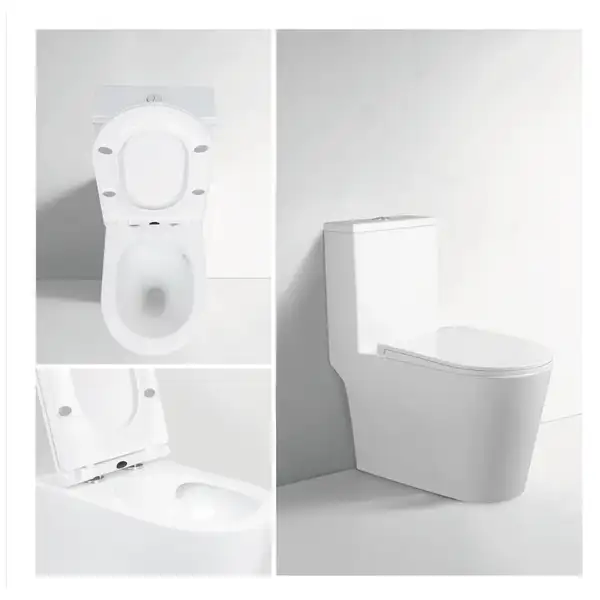 Унітаз моноблок підлоговий Mixxus BEVEL-0406-T1 690х360х790mm, система змиву TORNADO 1.0 (MI6729)