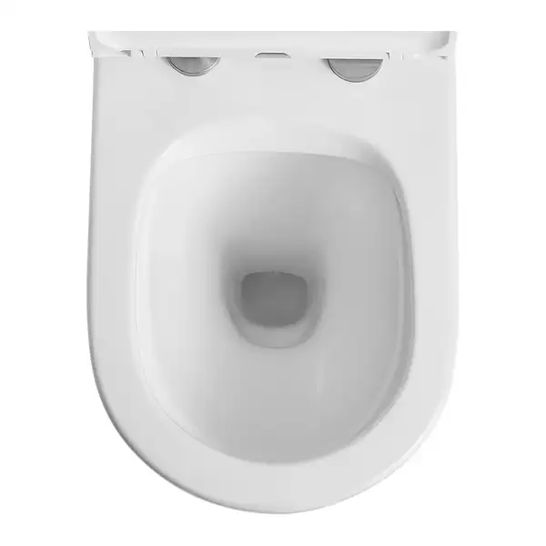 Чаша унітазу-компакту Mixxus Premium Wave-0403-R Bowl 675х395х870 Rimless без сидіння (MI8361)