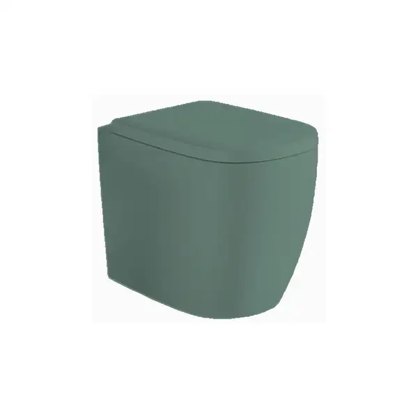 Унітаз для підлоги Nic Design Ovvio 37,4х53х42 см, Salvia матовий (003859067) Унітаз для підлоги Nic Design Ovvio 37,4х53х42 см, Salvia матовий (003859067)