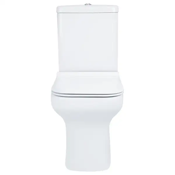Унитаз-компакт Qtap Cardinal безободковый с сиденьем Soft-close QT0422C666PW Унитаз-компакт Qtap Cardinal безободковый с сиденьем Soft-close QT0422C666PW