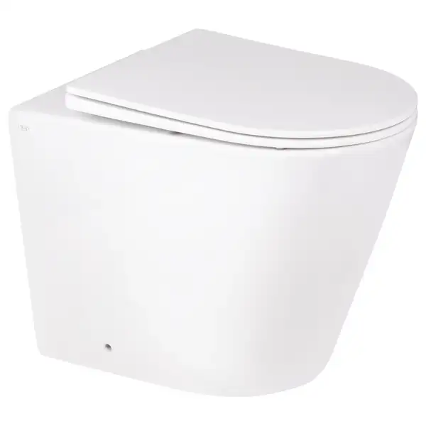 Унитаз напольный Qtap Swan безободковый с сиденьем Soft-close QT16223178W (QT16223178W) фото 1 Aquada.com.ua Унитаз напольный Qtap Swan безободковый с сиденьем Soft-close QT16223178W (QT16223178W) фото 1 Aquada.com.ua