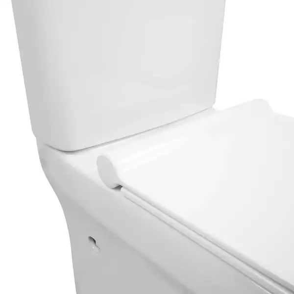 Унитаз-компакт Qtap Aquarius безободковый с сиденьем Soft-close QT2122C665PW Унитаз-компакт Qtap Aquarius безободковый с сиденьем Soft-close QT2122C665PW