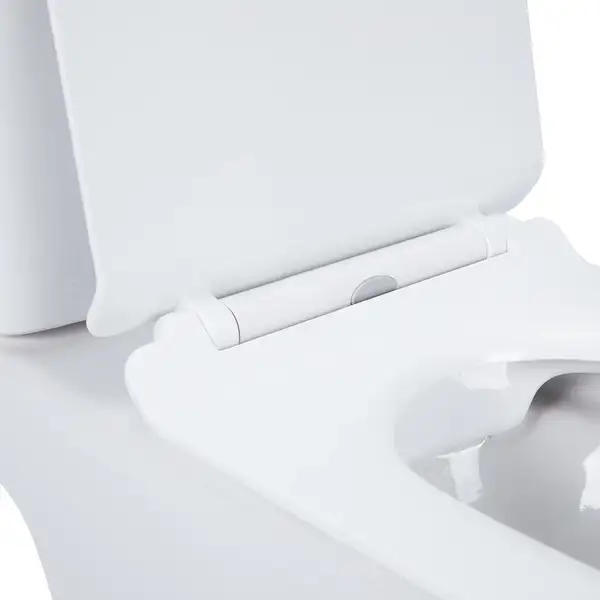 Qtap Presto Унітаз-компакт безобідковий, білий (QT24221217AW)