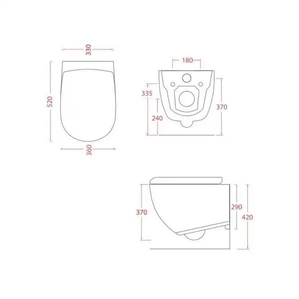 Унітаз підвісний безободковий Artceram File 2.0, blue sapphire (FLV004 16; 00) Унітаз підвісний безободковий Artceram File 2.0, blue sapphire (FLV004 16; 00)