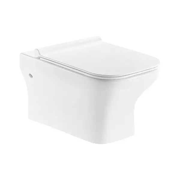 Унитаз подвесной Clean Pro (безободковый) Devit City с сиденьем Soft Close 3020160+UF3028S Унитаз подвесной Clean Pro (безободковый) Devit City с сиденьем Soft Close 3020160+UF3028S