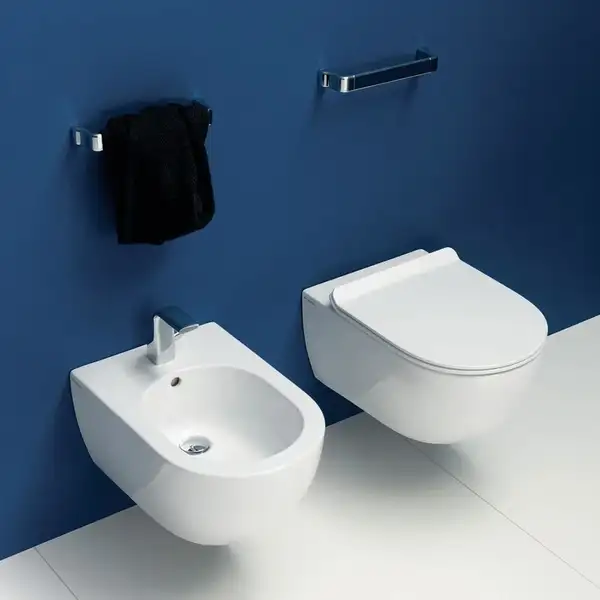 Унітаз підвісний Flaminia APP 54x36 h27 cм з системою Goclean, білий глянсовий (AP118) Унітаз підвісний Flaminia APP 54x36 h27 cм з системою Goclean, білий глянсовий (AP118)