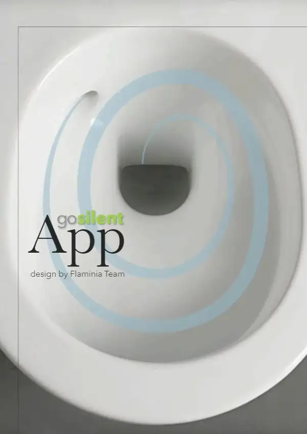 Flaminia App GOSILENT Підвісний унітаз, білий (AP118S+QKCW09) Flaminia App GOSILENT Підвісний унітаз, білий (AP118S+QKCW09)