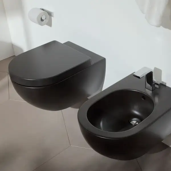 Унітаз підвісний Flaminia MINIAPP 48.5x36 h27 см з системою Goclean, укорочений, Carbone matt (AP119G) (AP119GCAR) Унітаз підвісний Flaminia MINIAPP 48.5x36 h27 см з системою Goclean, укорочений, Carbone matt (AP119G) (AP119GCAR)