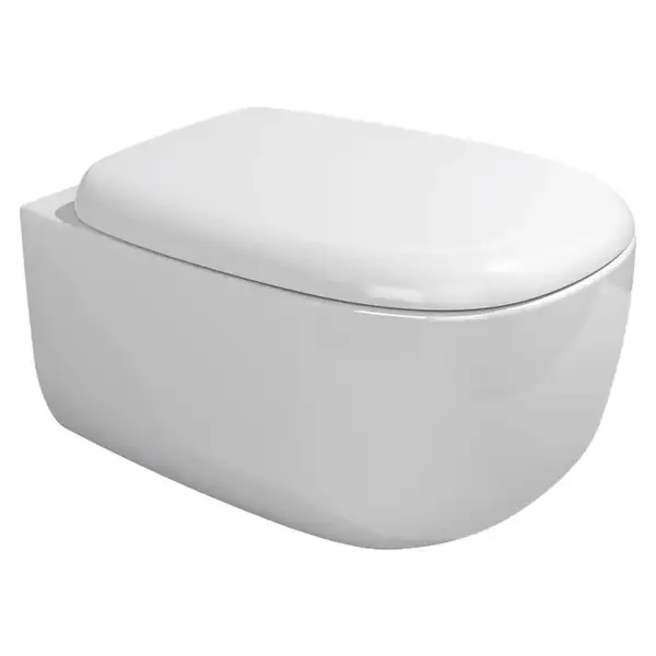 Унітаз підвісний Flaminia Bonola 54x38 із системою Goclean, білий глянсовий (BN118G) Унітаз підвісний Flaminia Bonola 54x38 із системою Goclean, білий глянсовий (BN118G)