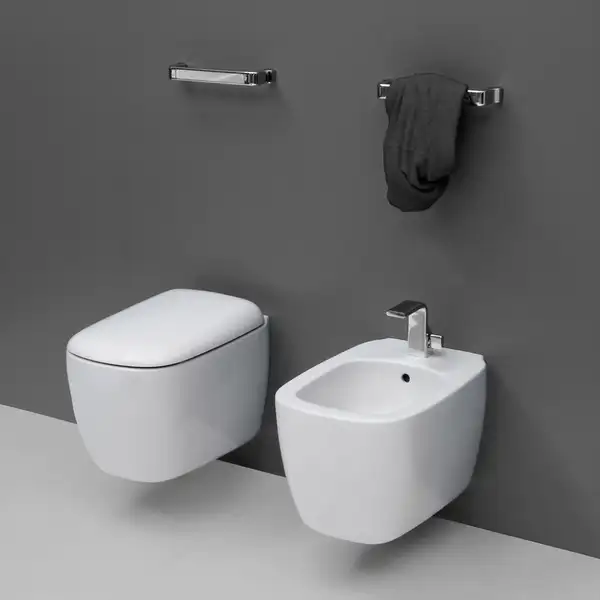 Унітаз підвісний Flaminia Bonola 54x38 із системою Goclean, білий глянсовий (BN118G) Унітаз підвісний Flaminia Bonola 54x38 із системою Goclean, білий глянсовий (BN118G)