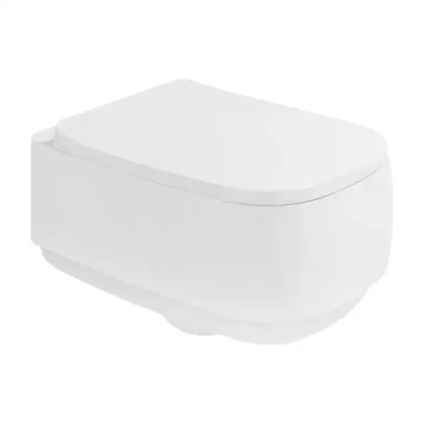 Унитаз подвесной Goclean® (безободковый) Flaminia Flag с сиденьем Soft Close, цвет - Latte opaco (матовый) FG118G+FGCW03 Latte Унитаз подвесной Goclean® (безободковый) Flaminia Flag с сиденьем Soft Close, цвет - Latte opaco (матовый) FG118G+FGCW03 Latte