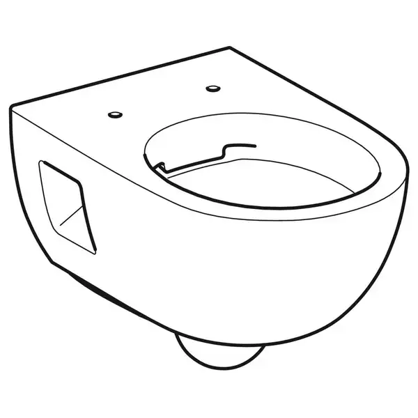 Унитаз подвесной Rimfree (безободковий) Geberit Selnova с сиденьем Soft Close QuickRelease (501.545.01.1+500.335.01.1)