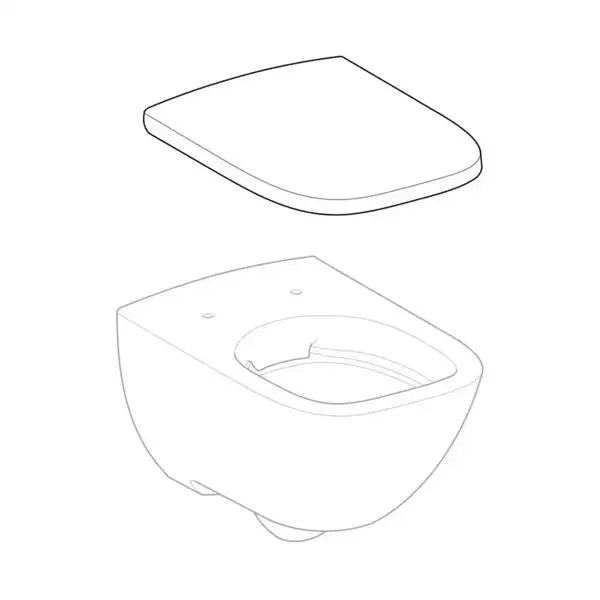 Geberit Modo Унитаз подвесной, белый (502.827.00.1)
