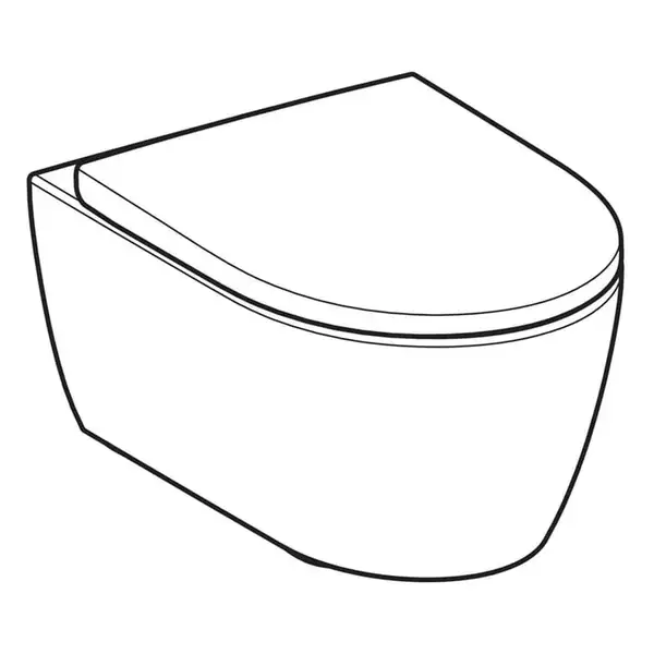 Geberit iCon Унитаз подвесной безободковый, белый (503.045.00.1)