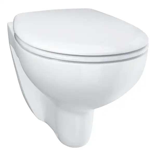 Унитаз подвесной Grohe Bau Ceramic, безоободковый с сиденьем Soft Close (39351000) фото 2 Aquada.com.ua Унитаз подвесной Grohe Bau Ceramic, безоободковый с сиденьем Soft Close (39351000) фото 2 Aquada.com.ua