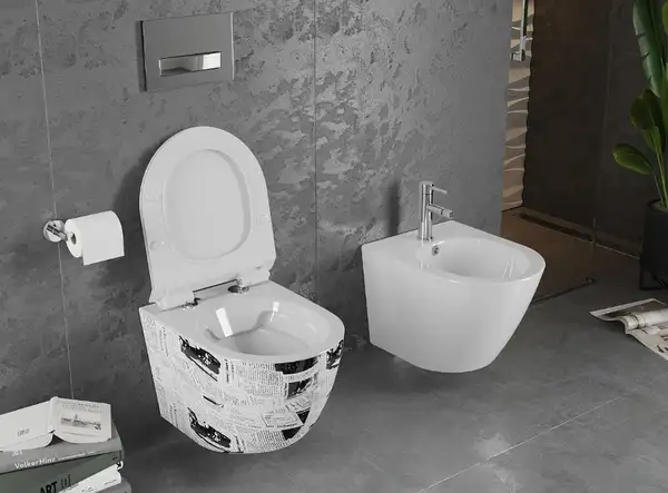 Подвесной унитаз MEXEN LENA WHITE 1 (MEX-30224099) Подвесной унитаз MEXEN LENA WHITE 1 (MEX-30224099)