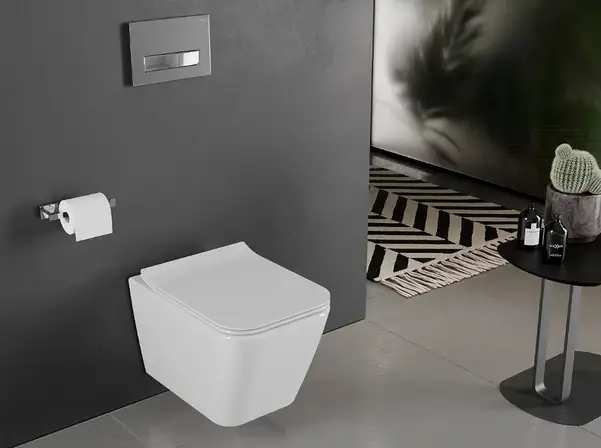 Подвесной унитаз MEXEN CUBE WHITE белый (MEX-30924000)