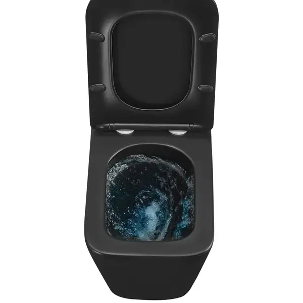 MIXXUS PREMIUM QUADRO-0301-T3 Унітаз підвісний, чорний (MP6587) MIXXUS PREMIUM QUADRO-0301-T3 Унітаз підвісний, чорний (MP6587)