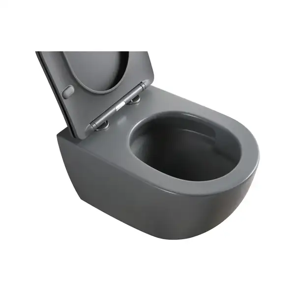 MIXXUS PREMIUM ELLIPSE-0309-T1 Унітаз підвісний, сірий (MP6655) MIXXUS PREMIUM ELLIPSE-0309-T1 Унітаз підвісний, сірий (MP6655)