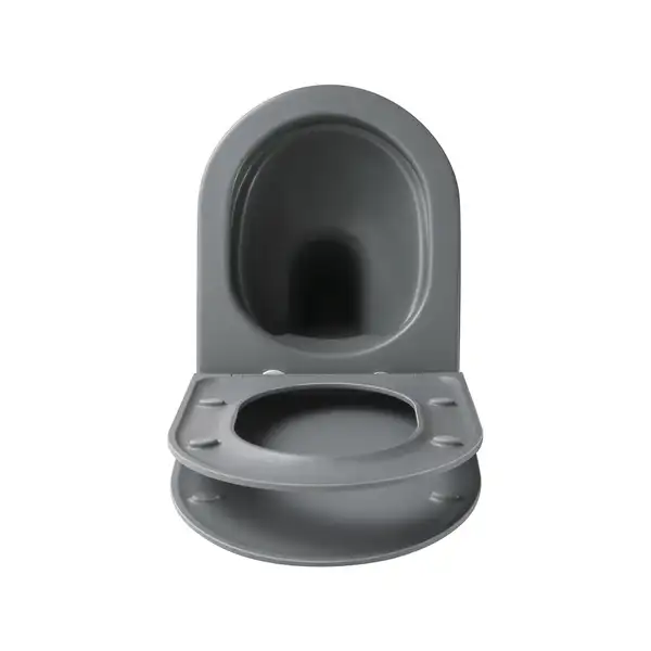 Mixxus Premium TOPPER-0303-R Унітаз підвісний, сірий (MP6657)