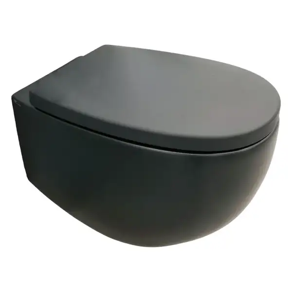 Nic Design Milk Унитаз подвесной, антрацит матовый (003482013)
