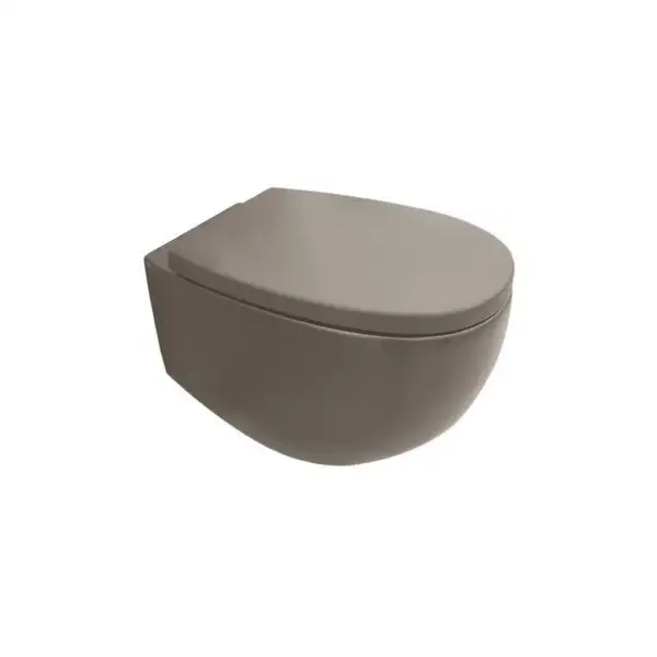 Nic-Design Унітаз підвісний Nic Design Milk 34.5 x 52 x 28.5h, Sabbia матовий (003482051) Nic-Design Унітаз підвісний Nic Design Milk 34.5 x 52 x 28.5h, Sabbia матовий (003482051)