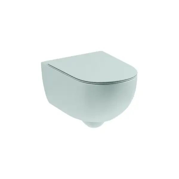 Унітаз підвісний Nic Design Pin 55х37, Gesso матовий (003709062)