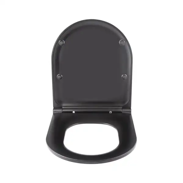 Унитаз подвесной Qtap Robin New безободковый с сиденьем Soft-close QT1333046ENRMB