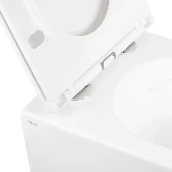 Унитаз подвесной Qtap Robin безободковый с сиденьем Soft-close QT1333046ERW