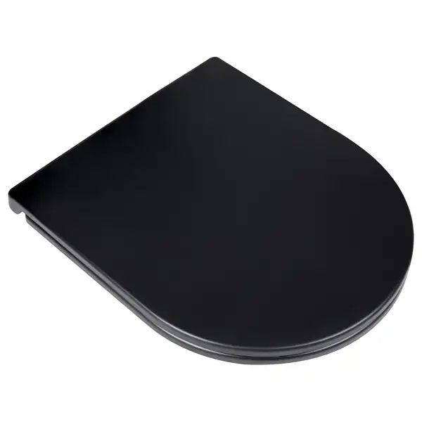 Унитаз подвесной Qtap Virgo безободковый с сиденьем Soft-close QT1833051ERMB Унитаз подвесной Qtap Virgo безободковый с сиденьем Soft-close QT1833051ERMB