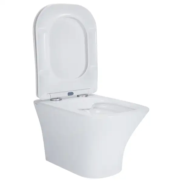 Унитаз подвесной Qtap Presto безободковый с сиденьем Soft-close QT24332615EW
