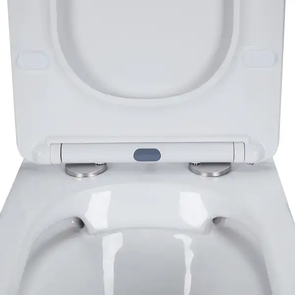 Унитаз подвесной Qtap Presto безободковый с сиденьем Soft-close QT24332615EW