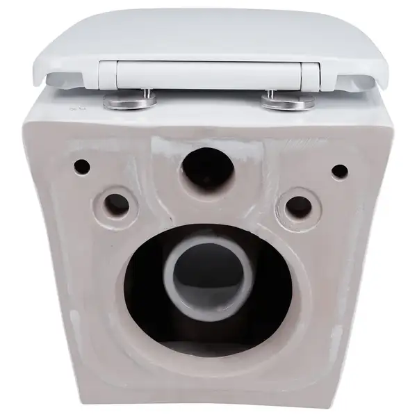 Унитаз подвесной Qtap Gemini безободковый с сиденьем Soft-close QT25332614EW