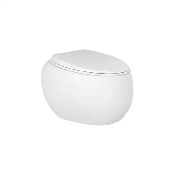 Унитаз подвесной Rimless (безободковый) Rak Ceramics Сloud, белый глянец (CLOWC1446AWHA)