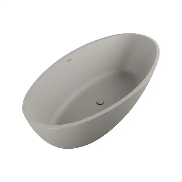 Ванна зі штучного каменю Flaminia APP 176x91 h52,5cm, Cenere matt (AP176V) (AP176VCEN)