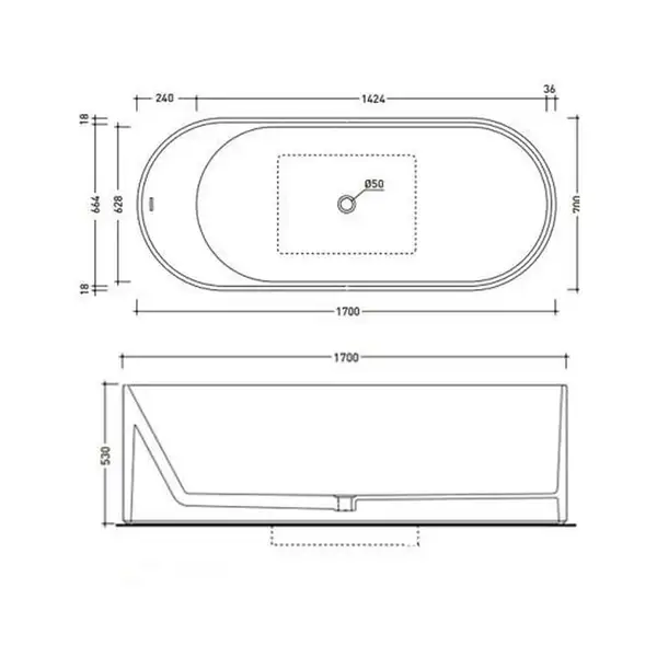 Ванна зі штучного каменю Flaminia Oval 170х70 окремостояща, білий (OV170 SABBIA BIANCO) (OV170 SABBIA_BIANCO) Ванна зі штучного каменю Flaminia Oval 170х70 окремостояща, білий (OV170 SABBIA BIANCO) (OV170 SABBIA_BIANCO)