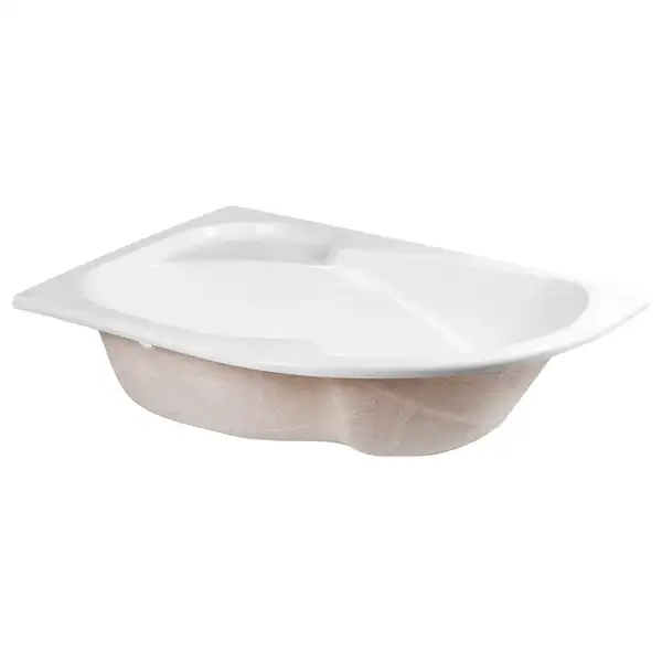 Ванна акриловая Lidz Majatek 150L 150x100 с ножками Nozki A 150 (LMAJATEK150LLNA150)