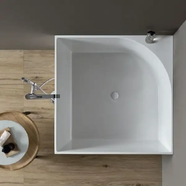 Nic-Design Ванна зі штучного каменю Nic Design Tub 100х100х60h см, Sabbia матовий (014234051)