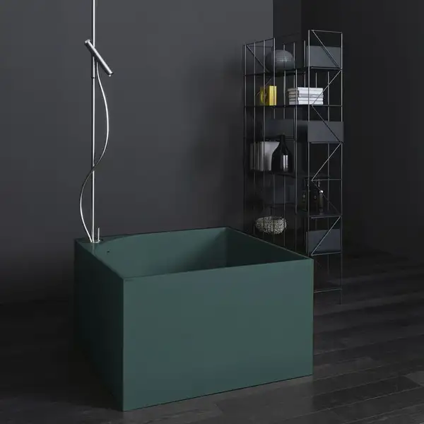 Nic-Design Ванна зі штучного каменю Nic Design Tub 100х100х60h см, Amazzonia глянець (014234077)